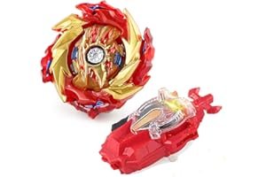 BAYBLEDAS Bey Battle Set Bey Burst Blade Evolution God Bay Burst Battling Tops,Gyro Launcherx1+Spinning Topsx1