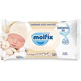 Molfix Yenidoğan İzotonik Sulu Islak Havlu, 50 Yaprak