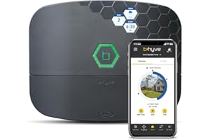 Orbit 57995 B-hyve XR 16-Zone Smart Sprinkler Controller, Black