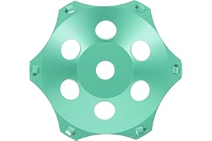 PRODIAMANT mola a tazza diamantata professionale PKD 180mm x 22,23mm 6 segmenti mola a tazza diamantata PDX829.793 180 mm