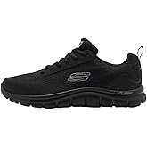 Skechers TRACK-LESHUR Men's Black Sneakers
