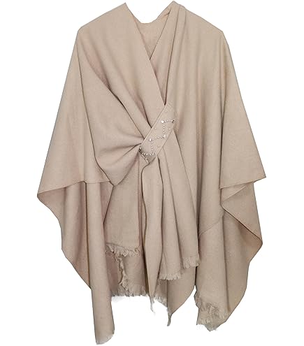 Poncho Damen Mit Ärmeln - Mittelalter Stola Für Dirndl & Trachtenoutfits
