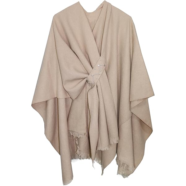 Poncho à Franges Tendance Pour Les Vacances, Les Fêtes De
