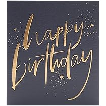 Carte D'anniversaire Pour Neveu – Superbe Motif étoiles – Carte D'anniversaire Pour Homme Et Adulte – Motif