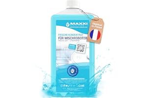 Maxxi Clean | Nettoyant pour robot d'aspiration 750 ml | Parfum frais | Nettoyant sols universel concentré | Liquide d'essuyage Produits de nettoyage Sols Parquet Carrelage