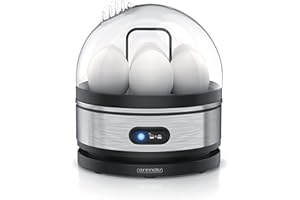 Arendo 6814161 - Cuecehuevos de acero inoxidable con función de mantenimiento en caliente