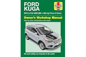 Ford Kuga 2013 - Feb 2020 (62 to 69) Haynes Repair Manual