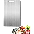 Titanium Cutting Board, 2024 New Multifunctional Titanium Chopping Board, Pure Titanium Cutting Board Food Grade, for Ensure The Original Taste of The Ingredients