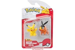 Pokémon Battle Figure First Partner 2 Pack (Tepig & Pikachu #7) W6