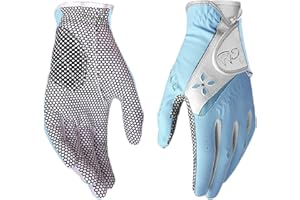 PGM Paire de gants de golf pour femme, système de préhension amélioré, frais et confortable