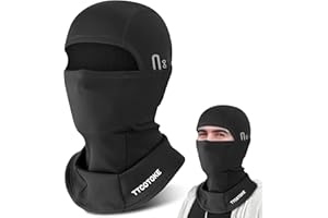 TTCOTOKE Passamontagna Invernale per Uomo e Donna, Unisex Passamontagna Moto Invernale Termico con Pile Balaclava Sottocasco Caldo Multifunzionale per Sport all'Aria Aperta, Ciclismo, Sci, Moto, Bicicletta