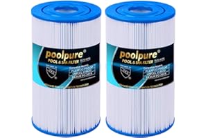 POOLPURE Hot Spring Filter Kompatibel für Unicel C-6430, Pleatco PWK30, Darlly 60301, Filter4Spas SC712, Magnum HS30 Ersatzpatrone Hotsprings SPA Filter Whirlpoolfilter (rechnung vorhanden)