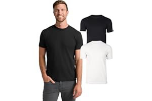 True Classic Men's T-Shirt – Short Sleeve Crew Neck T-Shirts for Men UK, Cotton Blend Men's T-Shirts, Novelty Tshirts Men UK