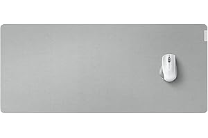 Razer Pro Glide XXL - Tapis de Souris Souple la Productivité au Bureau (Surface en Tissu texturé Résistant et de Haute Densité, Antidérapant, 940 x 410 x 3mm) Mercury