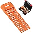 Neitra Setup Blocks Woodworking - 15 PCS Aluminum Height Gauge Blocks Set - Woodworking Measuring Tools Precision Setup Bars for Router and Table Saw