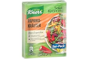 Knorr Salatkrönung Paprika Kräuter Pepper Herbs Salad Spice Mix 5X Sachets - imported by DFB