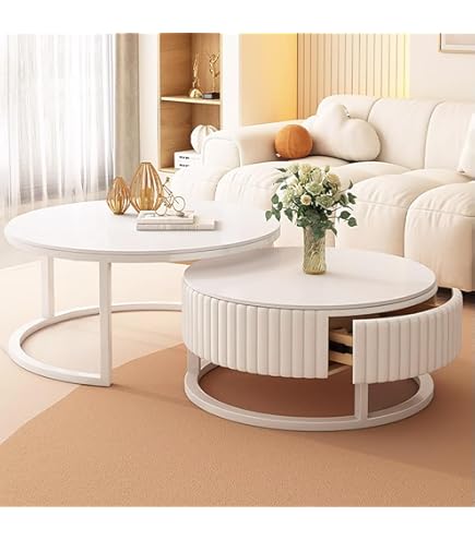 【cornice】COFFEE TABLE Cornus Square Coffee Table Set in Matt Black Set of 3 | FTG