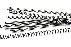 Temhyu Shuxiang-Spring 2 Pieces, Elastic Compression Spring 1.2mm Wire Diameter, 6-30mm Outer Diameter, 300mm Length 65MN Compression Spring (Size : 1.2x6x300mm)
