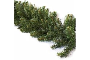 Magie di Natale Ghirlanda natalizia in PVC di altissima qualità, 270 cm 200 Rami