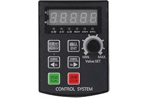 WALFRONT DC 12–24 V Schrittmotor/Servomotor Motion Controller Modul HF020-7X1T1M ABS Material 5 stellige AnzeigeServo Stepper Motion Controller