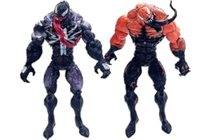 BSNRDX Mini Figuren Set 2pcs Film Action Figure Statue Universum Für Geburtstagsgeschenk Sammlung Für Kinder ab 4 Jahren 16cm (Blau und Schwarz)