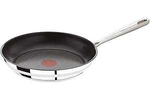 Tefal Jamie Oliver Patelnia, Stal Nierdzewna, Srebrny, 20 cm