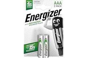 ENERGIZER MAX Energizer Power Plus Aaa Rechargeable Battery Nichel - Metallo Idruro (Nimh)