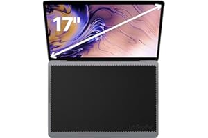LetsSwipeThat® Paños Microfibra [1x Pack - 17,3" Pantalla] - Protector teclado y paño de limpieza para portátil
