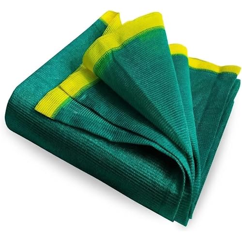 Multipurpose Green Shade Net for Balcony | UV-Stabilized Agro & Garden Net | Blocks 75% Sunlight (5 ft X 10 ft)