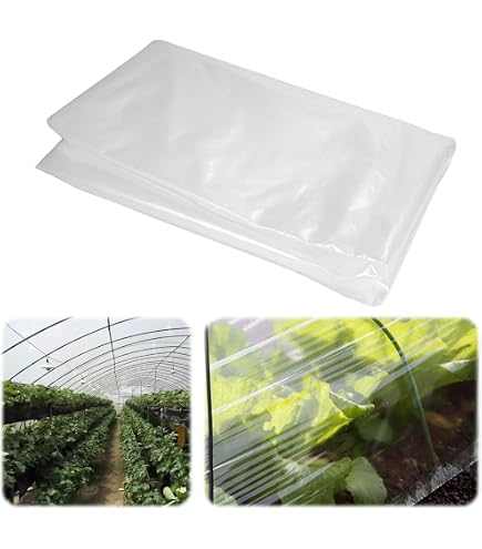Foliarex Pellicola Per Serra UV4 5x8 M (40 M²) – Professionale, Stabile Ai Raggi UV, Per 4 Stagioni, Pomodori E Ortaggi - 2