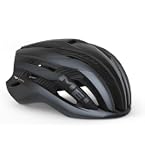 Casque MET Trenta 3K Carbon MIPS - Noir - Taille M - Léger, Aérodynamique, Confort Premium Pour Le Vélo