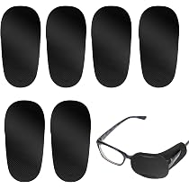 Cache-œil Réglable Pour Lunettes KIRZAX - Lot De 2, Pour Enfants Et Adultes (amblyopie, Strabisme) - Motifs Cartoon, Confortable