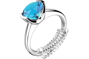 YS Ring Size Adjuster for Loose Rings Invisible Transparent Silicone Guard Clip Jewelry Sizer Tightener Resizer 4 Sizes Fit Almost All Fingers 6 Pcs