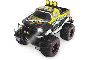 DICKIE 201119455 Toys - RC Ford F150 Mud Wrestler Zdalnie Sterowany Samochód, Wielokolorowy, dla Dzieci od 6 Lat