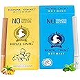 ROYAL SWAG Natural Herbal Cigarettes Ginger, Mint Flavour (20 Sticks) Ayurvedic Herbs Clove, Tulsi, and More Additives and Chemicals 100% Tobacco-Free and Nicotine-Free