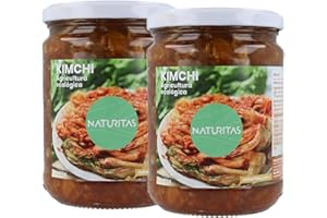 Pack 2x Kimchi bio 420 g Naturitas Essentials | Cabbage Kimchi | De agricultura ecológica | Kimchi Coreano | Origen España