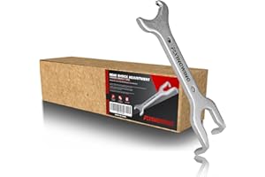 FLYINGWING Hinterer Stoßdämpfer-Einstellschlüssel Werkzeug Kompatibel mit Harley Davidson 1984–2015 Sportster Touring Softail Dyna