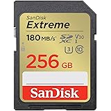 SanDisk 256GB Extreme SDXC card + RescuePro Deluxe, up to 180MB/s, UHS-I, Class, 10, U3, V30
