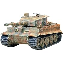 Tamiya Carro Armato Tiger I Mid Production – Kit Modellismo Scala 1:35, Dettagliato E Da Montare