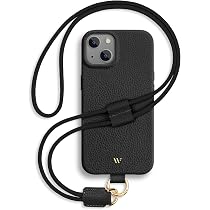 WIIUKA Lederhülle Für IPhone 15 Pro Mit Verstellbarer Handykette – Premium Echtleder Aus Deutschland, Beige