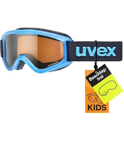 ALPINA Piney Skibril Voor Kinderen – Anti-condens, Onbreekbaar, 100% UV-bescherming, Zwart-olijf, Mat, Unisex