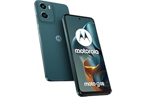 Motorola Motocykl G05 (4/128 GB, aparat 50 MP + czujnik migotania, wyświetlacz 6,67" HD+ 90 Hz, bateria 5200 mAh, MediaTek Helio G81, Android 15), Forest Green