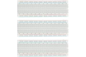 Jecdfs 3pcs PCB 830 Punti Senza Saldatura per Prototipo Modellare,breadboard kit,Compatibili con Arduino, Raspberry Pi 2 3 4, per Progetti di Elettronica e Modellismo