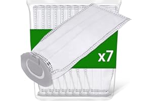 SGIZOKU 7 sacchetti per aspirapolvere Vorwerk Folletto VK7 aspirapolvere a batteria Folletto FP7 Premium sacchetti filtro di ricambio VK7 FP7 aspirapolvere