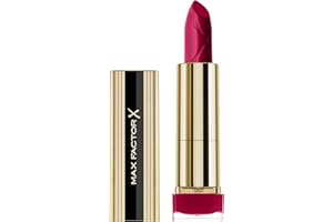 Max Factor Rossetto Stick Colour Elixir, Formula Idratante e Volumizzante a Lunga Durata, 080 Chilli, 4 g