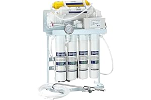 PURWAY CRYSTAL GROUP PUR Booster Quick 7 600GPD - Impianto a osmosi inversa, 7 livelli, flusso diretto, senza serbatoio