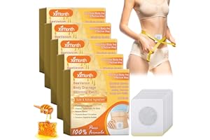 JADYON 50 Stück Bienengift-Lymphdrainage-Schlankheitspflaster, Bienengift Pflaster Zum Abnehmen, Bee Venom Pflaster, Lymphatic Drainage Slimming Patch, Abnehmen Pflaster Geeignet Für Personen Jeden Alters
