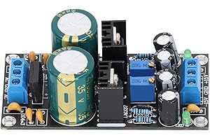 Marhynchus LM317 LM337 Moduł Regulatora Napięcia Wysokowydajna Regulowana Stabilizowana Płyta Zasilanie Przetwornica AC10 24V Wejście DIY Zasilacz Moduł Obniżający