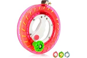 Simxkai Kite String Reel, Kite String Spool,Kite Line Winder 8inches Dia, Come with Lock & 1000 Feet Line