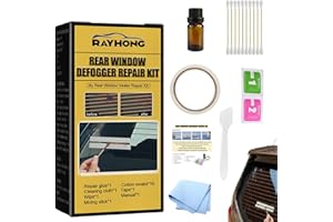 FAPPY Réparation Dégivrage, Kit Réparation Ligne Dégivrage Arrière, Réparation Lignes Grille Désembuage Voiture Bricolage, Réparation Pare-Brise